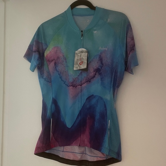 Bala Tops - Bala Women's Vibrant Blue and Purple Jersey